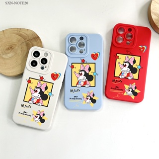 Samsung Galaxy Note 20 10 9 8 Lite Plus Ultra เคสซัมซุง สำหรับ Cartoon Mouse เคส เคสโทรศัพท์