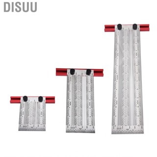 Disuu T Rule Stainless Steel Scribing Ruler Woodworking Measuring Tool Positioning