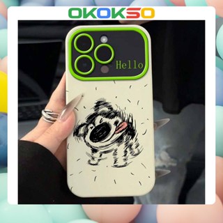 [Okso] เคสโทรศัพท์มือถือแบบนิ่ม กันกระแทก ลายการ์ตูนลูกสุนัขสั่น สําหรับ OPPO Reno9 Reno8 Reno7pro reno6 5