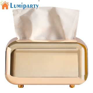 Lumiparty กล่องใส่ทิชชู่เปียก อเนกประสงค์ หรูหรา สําหรับร้านอาหาร โรงแรม รถยนต์ สํานักงาน