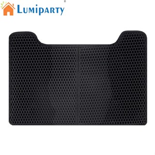 Lumiparty แผ่นดักทรายแมว แบบหนา พับได้ กันหก กันลื่น กันปัสสาวะ