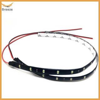 Breeze แถบไฟ LED 12V ยืดหยุ่น สําหรับตกแต่งรถยนต์ รถจักรยานยนต์ รถบรรทุก