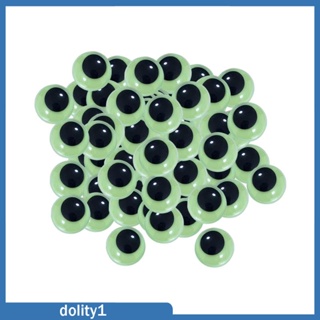 [Dolity1] สติกเกอร์เรืองแสงในที่มืด ทรงกลม สําหรับตกแต่งสมุดฮาโลวีน