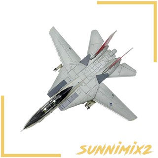 [Sunnimix2] โมเดลเครื่องบินจําลอง USA 1:100 F 14 พร้อมขาตั้ง สําหรับตู้ทีวี สํานักงาน คาเฟ่