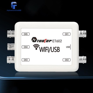 ^ขายดี ออสซิลโลสโคป 99^ET601/ET602 WIFI/USB 5 ช่องทาง อัตราการสุ่มตัวอย่าง 150kHz [Joytownonline888.th]