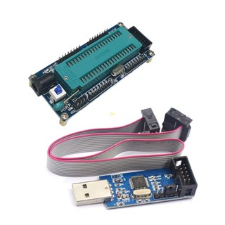 Yu โมดูลดาวน์โหลดโปรแกรมเมอร์ USB ATMEGA8 ISP USBASP 51 ATTiny 6Pin ฟรีไดรฟ์