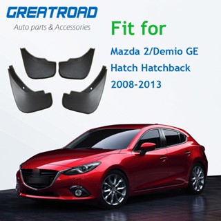 บังโคลนรถยนต์ อุปกรณ์เสริม สําหรับ Mazda 2 Demiio GE Hatchback 2008-2013