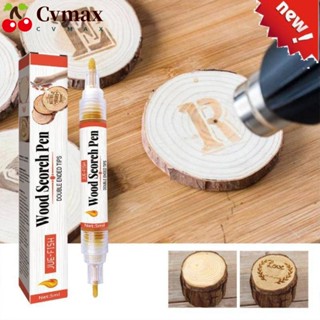 Cvmax ปากกามาร์กเกอร์ เผาลายไม้ ปลอดภัย สําหรับผู้เริ่มต้น ทํางานไม้ DIY