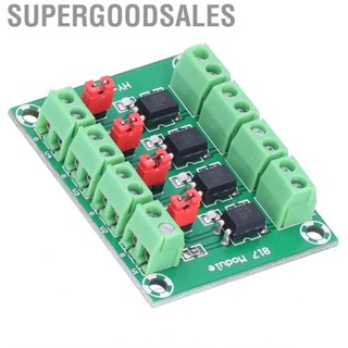 Supergoodsales 4 Channel 817 Optocoupler Isolation Board  Photoelectric Isolated Module