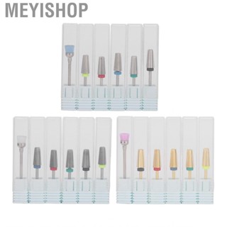 Meyishop Multifunctional Nail Drill Bits Tungsten Steel 5 In 1 Polishing Grinding