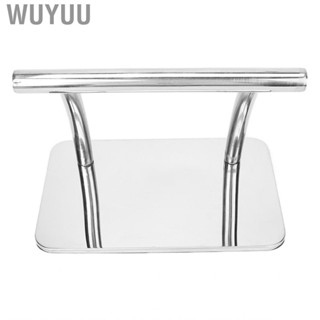 Wuyuu Stainless Steel Pedicure Foot Stand High Bearing  Simple Installation