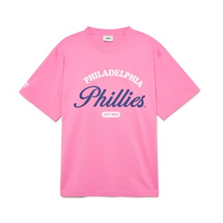 MLB เสื้อยืดแขนสั้น Unisex รุ่น 3ATSV0434 10PKS - สีชมพู