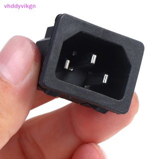 Vhdd ซ็อกเก็ตสวิตช์โยก AC 3 Pin 250V 10A ปลั๊กอินเล็ต