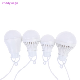 Vhdd หลอดไฟ LED 5V 3W-12W USB แบบพกพา สําหรับตั้งแคมป์ เดินป่า เต็นท์ ท่องเที่ยว ทํางาน TH