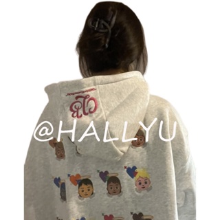 HALLYU  เสื้อผ้าผู้ญิง แขนยาว เสื้อฮู้ด คลุมหญิง สไตล์เกาหลี แฟชั่น  Korean Style Unique พิเศษ คุณภาพสูง A28J0GV 36Z230909