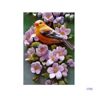 Bird 5D DIY Diamond Paint Embroidery for Cross Craft Stitch Kit Home Wall Decor