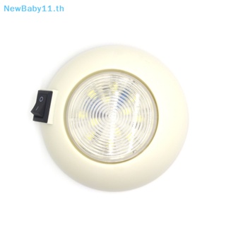 Onebaby ไฟอ่านหนังสือ LED 12V สีขาว ฟ้า สําหรับติดเพดานรถยนต์ รถบรรทุก รถบ้าน เรือ คาราวาน