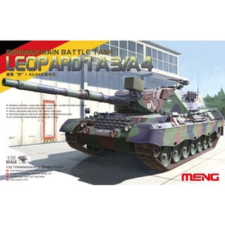 Meng 007 โมเดลรถถัง ลายเสือดาวเยอรมัน 1/35 1A3/A4 007