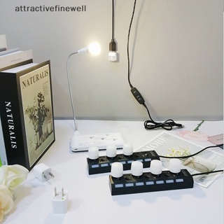 [attractivefinewell] โคมไฟอ่านหนังสือ LED USB ขนาดเล็ก แบบพกพา สําหรับ PC แล็ปท็อป โน้ตบุ๊ก TIV