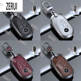 เคสกุญแจรีโมทรถยนต์ หนังอัลลอย สังกะสี สําหรับ Benz key Fob Mercedes Benz C-Class S-Class W223 W206 2020-2023