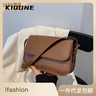 KIQUNE  กระเป๋าผู้หญิงสะพายข้าง กระเป๋าสะพาย ข้าง 2023 NEW   Comfortable fashion Unique ทันสมัย L91T13U9 37Z230910