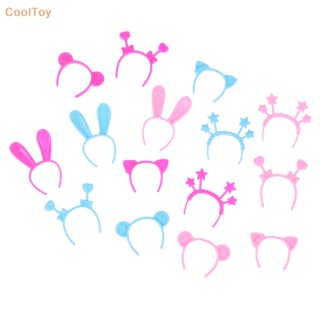 Cooltoy ที่คาดผมหูกระต่าย แมว หมี ขนาดเล็ก 30 ซม. สําหรับบ้านตุ๊กตา 5 ชิ้น