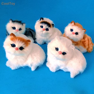 Cooltoy ตุ๊กตาแมวจําลอง แบบนิ่ม ของขวัญวันเกิด สําหรับเด็กผู้หญิง