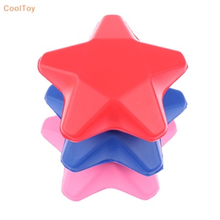 Cooltoy ของเล่นบีบสกุชชี่ รูปดาวห้าแฉก ขนาด 7X3.4 ซม. คลายเครียด สําหรับเด็ก และผู้ใหญ่