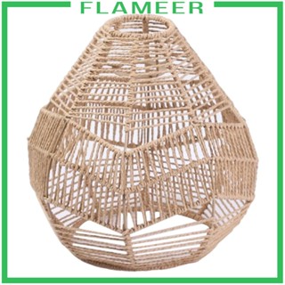 [Flameer] โคมไฟหวาย สําหรับตกแต่งห้องครัว ห้องนอน ร้านอาหาร