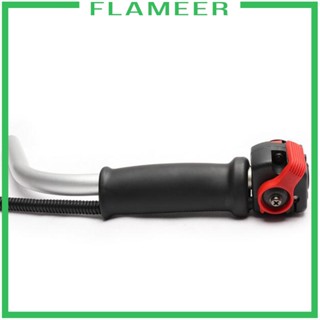 [Flameer] ใหม่ สวิตช์คันเร่งเครื่องตัดหญ้าทั่วไป พร้อมสายเคเบิล สีดํา สีเงิน 2