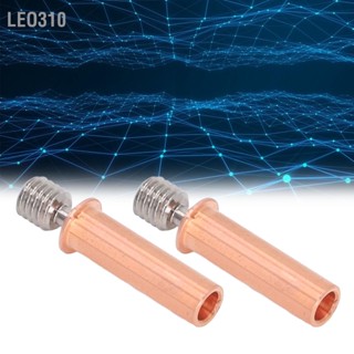 Leo310 2 ชิ้นหัวฉีดคอ Bimetal ความร้อนแบ่งท่อความร้อน M6 อุปกรณ์เสริมเครื่องพิมพ์ 3 มิติสำหรับ CR 6 SE