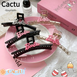 Cactu กิ๊บติดผม อะคริลิค ลายตัวอักษร ฉลาม สําหรับตุ๊กตาบาร์บี้ DIY