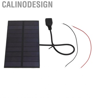Calinodesign 1.5W Monocrystalline Silicon DIY Solar Panels PET Substrate Strong Panel Long Service Life Light Weight for Outdoor