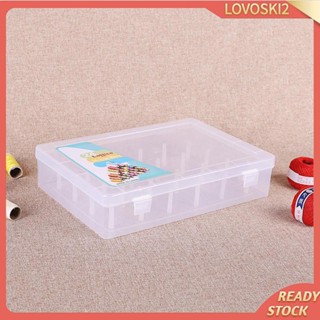 [Lovoski2] กล่องเก็บด้ายเย็บปักถักร้อย 1 ชิ้น - 24 ช่อง
