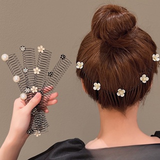 Traceless hairpin simple broken hair finishing artefact personality fashion