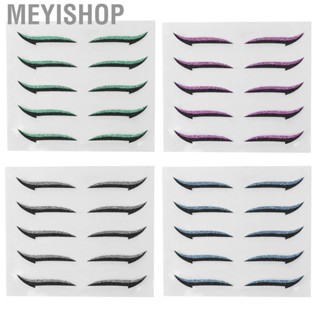 Meyishop Eyeliner  Colorful Reusable  Self Adhesive F