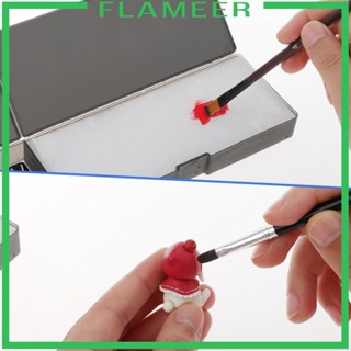 [Flameer] พาเลทสีอะคริลิค 21 ซม. X 7 ซม. X 2.5 ซม. สําหรับระบายสีอะคริลิค