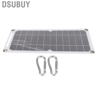 Dsubuy Solar Panel 6W 5V Monocrystalline Silicon Durable Semi Flexible Portable  for Car Boat Accessories