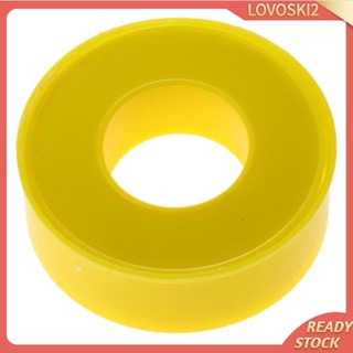 [Lovoski2] เทปเกลียว PTFE พรีเมี่ยม (ยาว 12 ม. 39.37 ฟุต หนา 1.2 มม.) สีเหลือง 5 ชิ้น