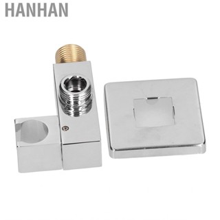 Hanhan Shower Head Holder Handheld Arm Wall Mounted Brass