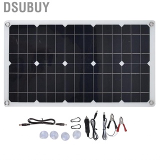 Dsubuy 40W Solar Panel 5V  Emergency Charging Board For Vehicles JY