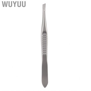 Wuyuu Slant Eyebrow Tweezer Stainless Steel Tweezers For Women And Men HR6