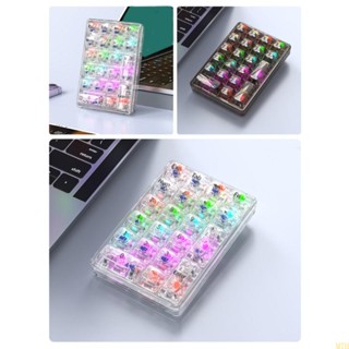 Moon K21 แผ่นตัวเลขไร้สาย 3 โหมด รองรับ 3 โหมด BT5 0 2 4GHz TypeC