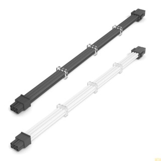 Moon สายเคเบิลต่อขยาย PCIe PVC 6Pin ตัวผู้ เป็นตัวเมีย ทนทาน สําหรับกราฟิกการ์ด