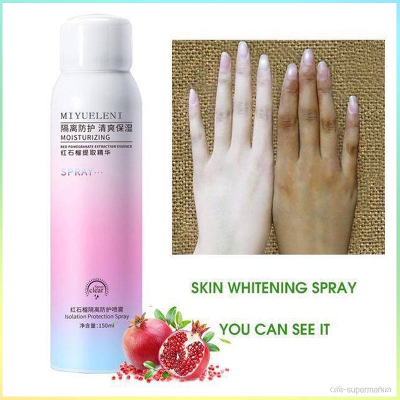 พร้อมส่ง พร้อมส่ง สเปรย์กันแดด SPF 50 PA+++ 150ML สเปรย์กันแดด Whitening Sunscreen Spray Unisex UV Protection