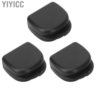 Yiyicc Dental Retainer Case Compact  Mouth Guard Storage Container CRY