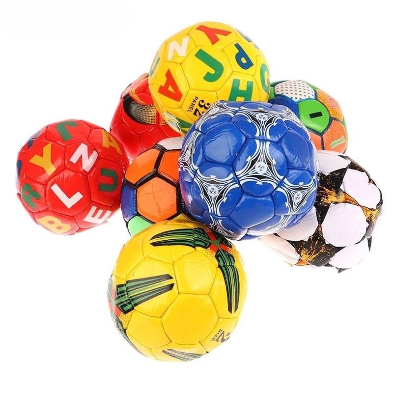 ลูกบอลหนัง ฟุตบอลเบอร์2-5 สำหรับเด็ก ลูกเล็ก สีสดใส #Q-0009