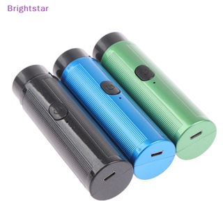 Brightstar เครื่องโกนหนวดไฟฟ้า ขนาดเล็ก แบบพกพา ล้างทําความสะอาดได้ มีดโกนหนวดเครา ผู้ชาย USB เดินทาง ใหม่