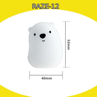 [Raze12] เคสซิลิโคน ทนทาน สําหรับใส่แปรงแต่งหน้า เหมาะกับการเดินทาง