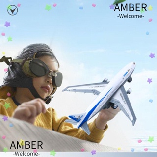 Amber โมเดลเครื่องบิน โลหะผสม ของเล่นสําหรับเด็ก